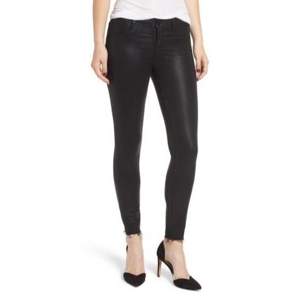 ARTICLES OF SOCIETY Sarah Coated Skinny Jeans